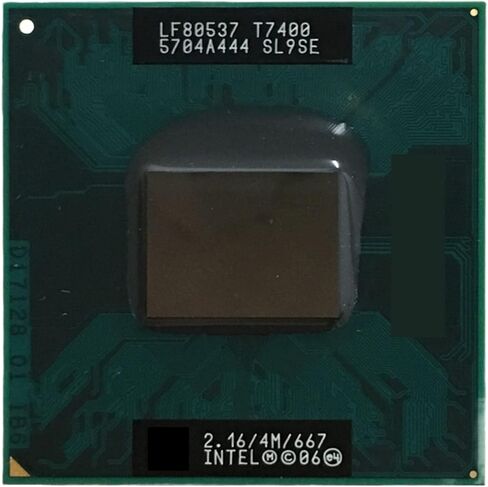c 2 Duo T7400 CPU SL9SE B2 Laptop Processor PGA 478 CPU in Kuwait