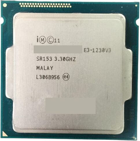 المعالج E3-1230 V3 E3 1230 رباعي النواة LGA1150 لوحدة المعالجة المركزية لسطح المكتب يعمل بشكل صحيح in Kuwait