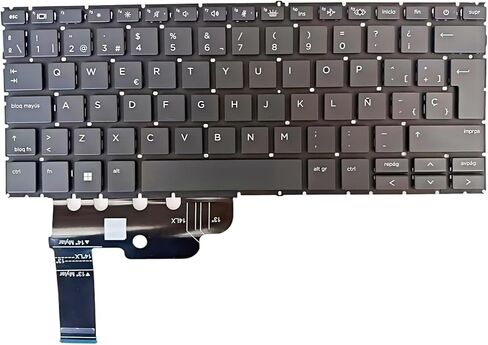 لوحة مفاتيح بديلة للكمبيوتر المحمول باللغة الإسبانية اللاتينية لجهاز HP Elitebook 840 G9 845 G9 840 G10,830 G9 830 G10,1040 G9 G10 Zbook Firefly14 G9 G10 Series لوحة مفاتيح الكمبيوتر المحمول/الخلفية in Kuwait