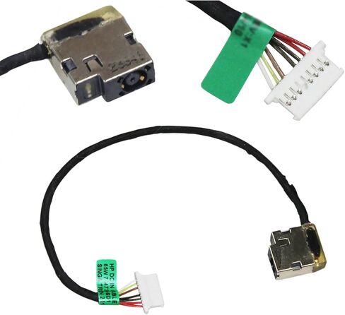 استبدال كابل منفذ شحن مقبس الطاقة DC لـ HP 15-DY 15-DY2078NR 15-DY2085NR 15-DY2086NR 15-DY2702DX 15-DY1073NR 15-DY1074NR 15-DY1076NR 15-DY2132WM 15T-DY100 15t-DY200 15T-DY500 in Kuwait