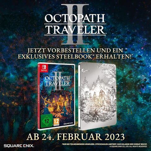 OCTOPATH TRAVELER II - Steelbook Edition [Amazon Exklusive] (Nintendo Switch) in Kuwait