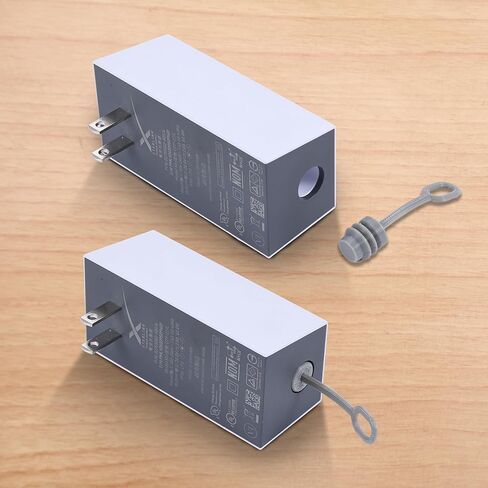 Waterproof Power Port Dust Plugs for Starlink Mini, Soft Silicone Protective Caps for V4 Storage and Organization (2 Pack) in Kuwait