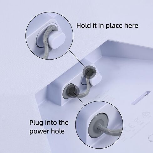 Waterproof Power Port Dust Plugs for Starlink Mini, Soft Silicone Protective Caps for V4 Storage and Organization (2 Pack) in Kuwait