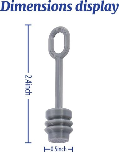 Waterproof Power Port Dust Plugs for Starlink Mini, Soft Silicone Protective Caps for V4 Storage and Organization (2 Pack) in Kuwait