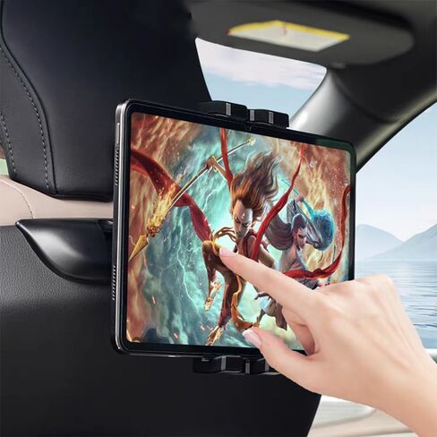 Car Tablet Holder, Universal Headrest Mount for Volvo XC90 XC60 V90 V60 S90 S60, Compatible with iPad Pro Air Mini, Galaxy Tabs, 4.7-12.9 Inch Tablets (Model A) in Kuwait