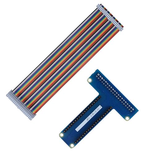 YOUTHINK T نوع تمديد كابل الشريط Gpio في قانون Acinated لاختبار شريط الخبز 1b + / 2b / 3b، النحاس الأساسية، أنثى أنثى، امرأة ملونة in Kuwait