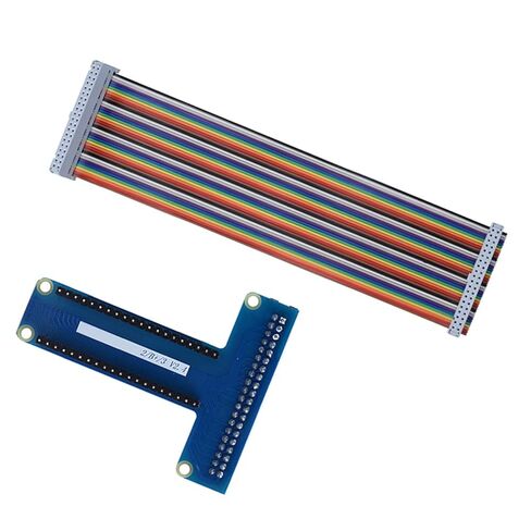 YOUTHINK T نوع تمديد كابل الشريط Gpio في قانون Acinated لاختبار شريط الخبز 1b + / 2b / 3b، النحاس الأساسية، أنثى أنثى، امرأة ملونة in Kuwait