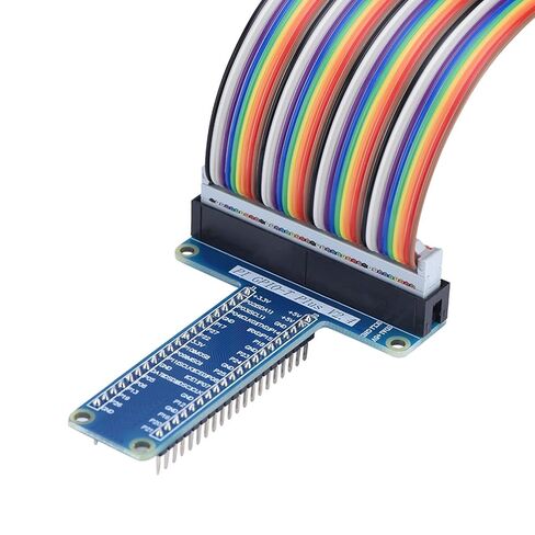 YOUTHINK T نوع تمديد كابل الشريط Gpio في قانون Acinated لاختبار شريط الخبز 1b + / 2b / 3b، النحاس الأساسية، أنثى أنثى، امرأة ملونة in Kuwait