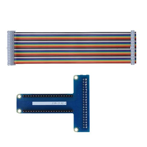 YOUTHINK T نوع تمديد كابل الشريط Gpio في قانون Acinated لاختبار شريط الخبز 1b + / 2b / 3b، النحاس الأساسية، أنثى أنثى، امرأة ملونة in Kuwait
