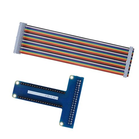 YOUTHINK T نوع تمديد كابل الشريط Gpio في قانون Acinated لاختبار شريط الخبز 1b + / 2b / 3b، النحاس الأساسية، أنثى أنثى، امرأة ملونة in Kuwait
