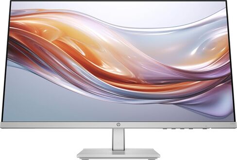HP Series 5 23.8 inch FHD Height Adjust Monitor - 524sh, 60.5, W129015830 (Adjust Monitor - 524sh, 60.5 cm (23.8), 1920 x 1080 Pixels, Full HD, LCD, 5 ms, Silver) in Kuwait