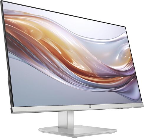 HP Series 5 23.8 inch FHD Height Adjust Monitor - 524sh, 60.5, W129015830 (Adjust Monitor - 524sh, 60.5 cm (23.8), 1920 x 1080 Pixels, Full HD, LCD, 5 ms, Silver) in Kuwait