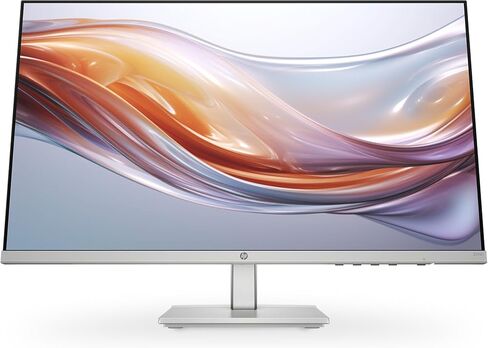 HP Series 5 23.8 inch FHD Height Adjust Monitor - 524sh, 60.5, W129015830 (Adjust Monitor - 524sh, 60.5 cm (23.8), 1920 x 1080 Pixels, Full HD, LCD, 5 ms, Silver) in Kuwait