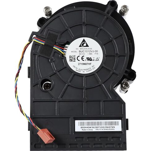 مروحة تبريد وحدة المعالجة المركزية 65 وات واستبدال غرفة التبريد لجهاز Lenovo ThinkCentre M75s M70s M80s M90s M70T M75T ThinkStation P340 P350 SFF 5H40U92955 BUC1012VJ-00 FY4 in Kuwait
