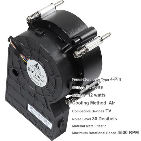 مروحة تبريد وحدة المعالجة المركزية 65 وات واستبدال غرفة التبريد لجهاز Lenovo ThinkCentre M75s M70s M80s M90s M70T M75T ThinkStation P340 P350 SFF 5H40U92955 BUC1012VJ-00 FY4 in Kuwait