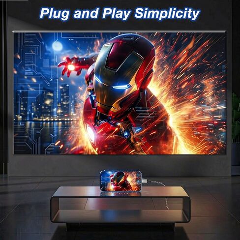 كابل USB C إلى HDMI 2.1 بطول 6 أقدام، 8K@60 هرتز 4K@240 هرتز Thunderbolt 3/4 متوافق مع MacBook Pro/Air، iPad Pro، iPhone 16/17، يدعم HDCP 2.3 وHDR10، سرعة عالية 48 جيجابت في الثانية لـ XPS، Galaxy S24، شاشة الألعاب in Kuwait