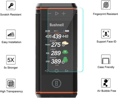[3 Pack for Bushnell Wingman HD Golf GPS Speaker Screen Protector, HD Clear Full Coverage Anti Scratch Soft TPU Screen Protector Protection Film for Bushnell Golf Wingman HD GPS Speaker 3.5" in Kuwait