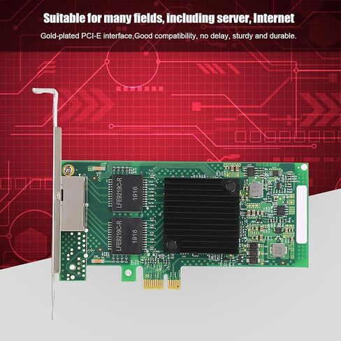 بطاقة شبكة جيجابت إيثرنت للخادم SUNGOOYUE I350 T2V2 PCIE X1، منفذ RJ45 مزدوج مع وحدة تحكم، لمركز بيانات الخادم مقهى الإنترنت in Kuwait