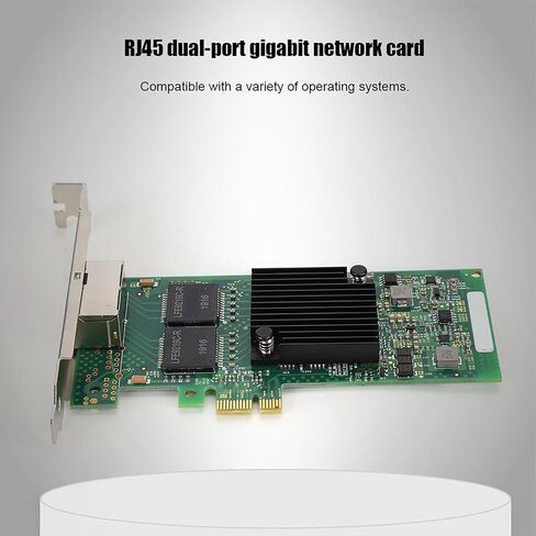 بطاقة شبكة جيجابت إيثرنت للخادم SUNGOOYUE I350 T2V2 PCIE X1، منفذ RJ45 مزدوج مع وحدة تحكم، لمركز بيانات الخادم مقهى الإنترنت in Kuwait