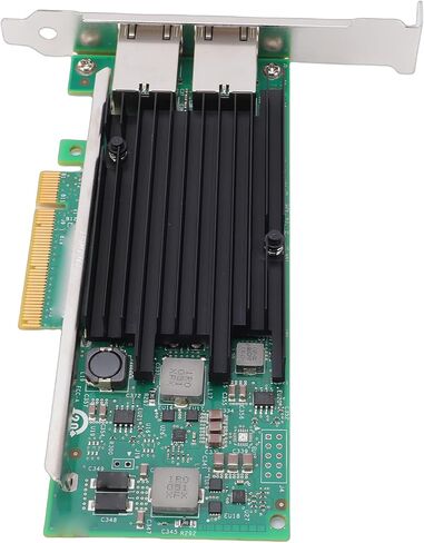 بطاقة شبكة CUIFATI Dual RJ45 Port 10Gb، وحدة تحكم X540 T2، PCIe 3.0 X8، متوافقة مع Linux ESXi، مع دعامة ملف تعريف، لمركز بيانات الخادم in Kuwait