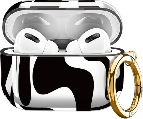 متوافق مع حافظة AirPods الجيل الرابع 2024، غطاء مقاوم للصدمات بإبزيم ذهبي للنساء والفتيات، تصميم واقٍ مضاد للسقوط (كوب القهوة) in Kuwait