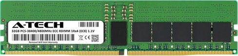 بديل ذاكرة الوصول العشوائي A-Tech سعة 32 جيجابايت لهاتف Samsung M321R4GA0BB0-CQK | وحدة ذاكرة الخادم المسجلة DDR5 4800 ميجا هرتز PC5-38400R EC8 RDIMM 1Rx4 1.1V 288-Pin ECC (M321R4GA0BB0-CQK-ATC) in Kuwait