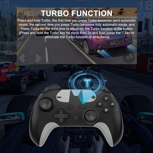 Joso Mobile Game Controller for iPhone iPad, Direct Play, Bluetooth Gaming Gamepad Joystick Works with Most iOS, iPad, MFi Games, Call of Duty Mobile(COD), Genshin Impact, Asphalt 9, Real Racing 3 in Kuwait