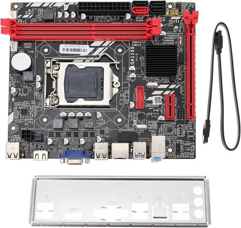 اللوحة الأم للكمبيوتر B75m Micro ATX 1155 مقبس Ddr3 لوحة رئيسية للكمبيوتر المكتبي متوافقة مع معالجات Intel I3 للألعاب والاستخدام المكتبي in Kuwait