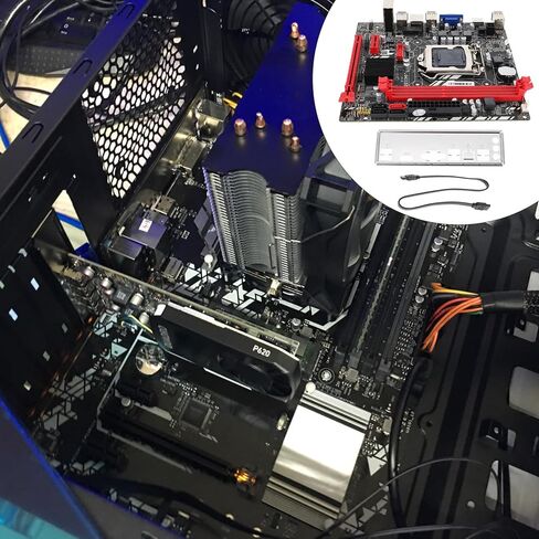 اللوحة الأم للكمبيوتر B75m Micro ATX 1155 مقبس Ddr3 لوحة رئيسية للكمبيوتر المكتبي متوافقة مع معالجات Intel I3 للألعاب والاستخدام المكتبي in Kuwait