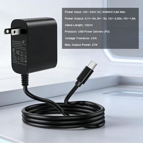 for Raspberry Pi 5 PD 27W 5.1V 5A USB-C Power Supply for Orange Pi 5 Pro/Max/Ultra/Orange Pi RV2/Raspberry Pi 5 in Kuwait