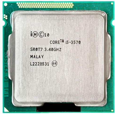 معالج I5 3570 I5-3570 3.4 جيجا هرتز/6 ميجابايت معالج LGA 1155 وحدة المعالجة المركزية HD 2500 ذاكرة يانغ ديدوكونج: DDR3-1333، DDR3-1600 in Kuwait