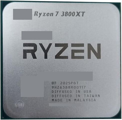 معالج R 7 3800XT R7 3.9 جيجا هرتز معالج ثماني النواة وحدة المعالجة المركزية 16 خيط 100-000000279 Soket AM4 Baru Tapi Tanpa Pendingin in Kuwait