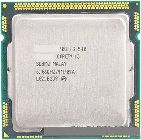 c I3 540 I3-540 3.0 جيجا هرتز/4 ميجا بايت مقبس LGA 1156 معالج وحدة المعالجة المركزية HD الذاكرة يانغ ديدوكونج: DDR3-1066، DDR3-1333 in Kuwait