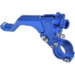 Stunt Clutch Lever 22mm 7/8" Short Clutch Lever Handlebar Compatible with Most Motorcycles Dirt Pit Bike Street Sport Bike (Black)