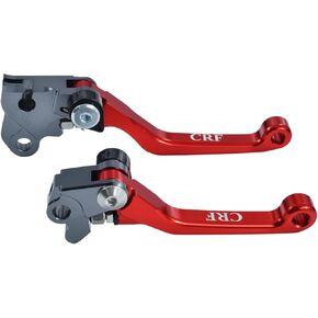 Motorcycle CNC Aluminum Brake Clutch Lever Handle Pivot for crf150f crf230f crf 150f 230f 2003-2019 crf250f 2019-2023 Pit Dirt Bike Red in Kuwait