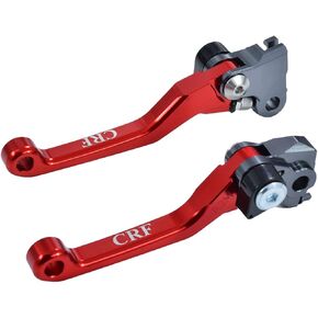 Motorcycle CNC Aluminum Brake Clutch Lever Handle Pivot for crf250r 2007-2022 crf450r 2007-2020 crf250rx 2019-2022 crf450rx 2017-2020 Pit Dirt Bikes Red in Kuwait