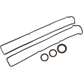 X AUTOHAUX 11214-46011 1121346030 Engine Valve Cover Gaskets Set Left Right for Lexus GS300 1993-2005 for Lexus IS300 2001-2005 for Lexus SC300 1991-2000