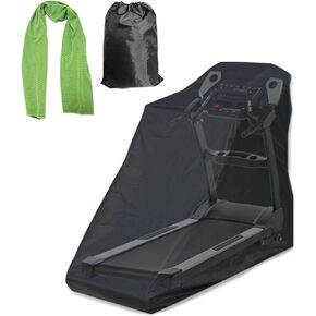 Large Treadmill Cover Waterproof Outdoor,Non-Folding Treadmill Covers,Running Machine Cover Outdoor,Cover for Treadmill, Exercise Workout Equipment Protective Dustproof
