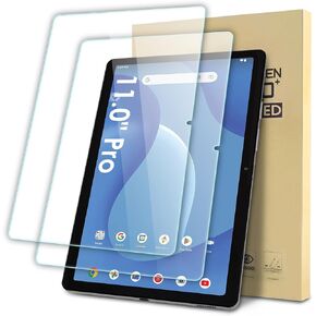 2-Pack Screen Protector Compatible with Onn 11" Tablet Pro (2023 Model), Tempered Glass Clear Film, Anti-Scratch, 9H Hardness, Easy Installation