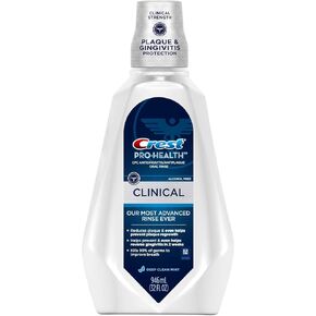 Crest Pro-Health Clinical Deep Clean Mint Oral Rinse 32 oz (Pack of 2)