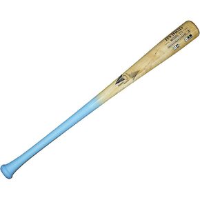 by Pinnacle Sports Equipment INC. Adult Maple/Bamboo Hybrid Baseball Bat, White Handle/Navy Barrel 243 End Loaded, 31"