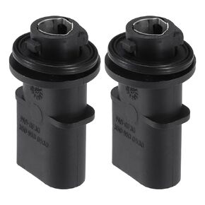 uxcell 2pcs No.5C5953053/N10445602 Front Turn Signal Light Socket for Volkswagen Phaeton Passat CC Beetle for Audi TT Quattro S5 Q7 A5