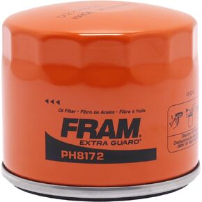 FRAM Extra Guard PH8172, 10K Mile Change Automotive Replacement Interval Spin-On Engine Oil Filter for Select Vehicle Models