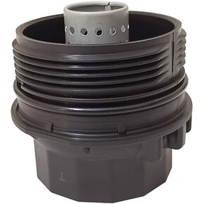 Oil Filter Housing Cap Assembly Compatible with Toyota-2009-2016 Corolla,2009-2014 Matrix, 2010-2016 Prius, 2012-2016 Prius V and More, Replace 15620-37010 , 1562037010