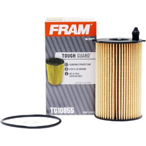 FRAM Tough Guard TG10855, 15K Mile Change Interval Cartridge Oil Filter (package may vary)