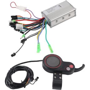 Electric Bike Controller Box Motor Brushless Controller with LCD Display Panel for E Bike (36V)