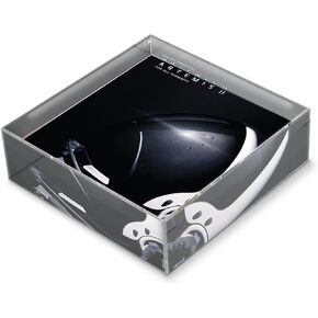 Infusion Artemis NASA Crystal Paperweight Gift Set, 3'' Square, with Info Card