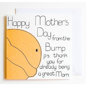 Mother's Day from the Bump card