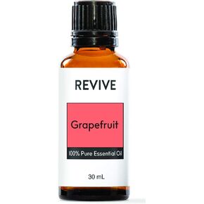 Grapefruit Essential Oil 30mL by REVIVE Essential Oils - REVIVEEO - 100% Pure Therapeutic Grade, For Diffuser, Humidifier, Massage, Aromatherapy, Skin & Hair Care