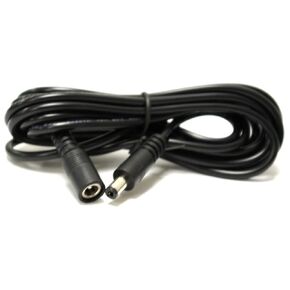[20AWG] 20ft DC Power Extension Cable Cord for 12V AC DC Power Supply Adapter, CCTV Security Camera, DVR, NVR, LED Light Strips, 12V Home Appliances and More, 5.5 x 2.1mm